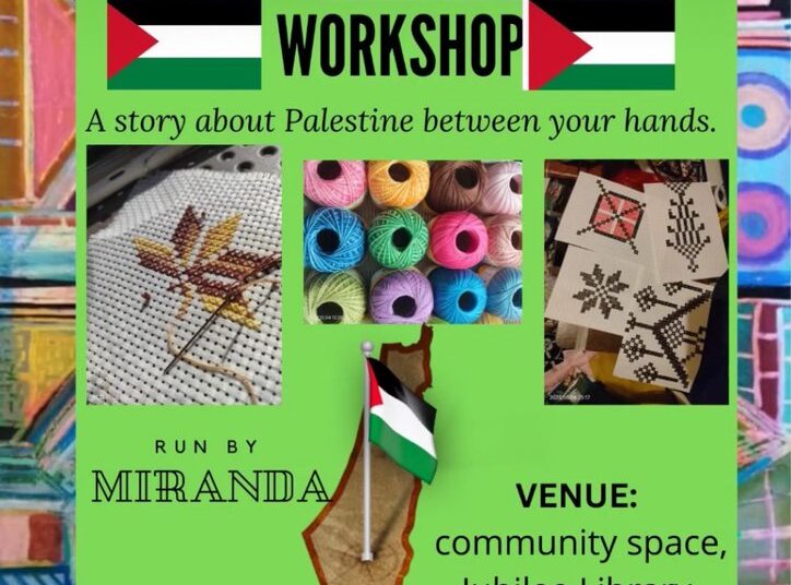 Palestinian embroidery workshop cancelled after Holocaust denial claims