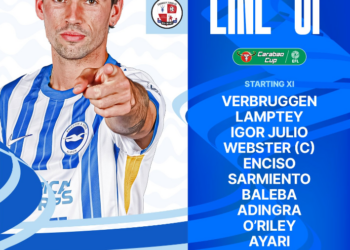 Caraboa Cup 2nd round – Brighton and Hove Albion v Crawley