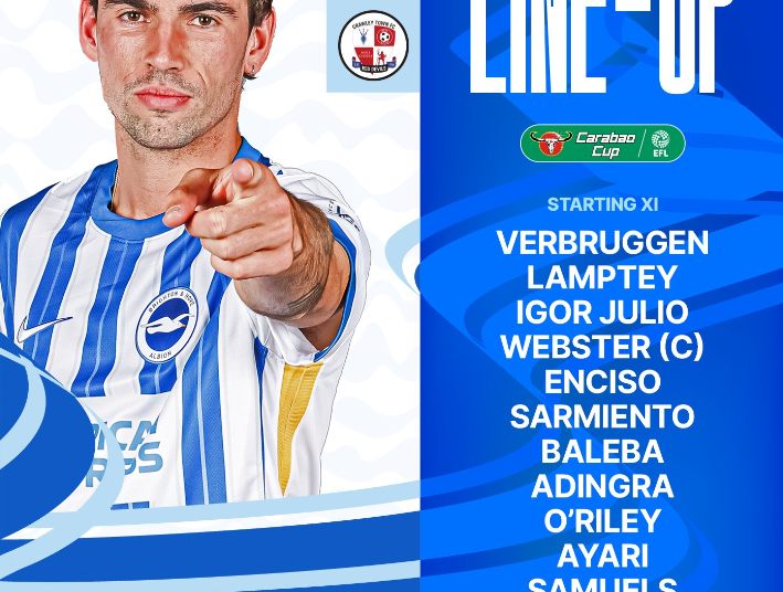 Caraboa Cup 2nd round – Brighton and Hove Albion v Crawley