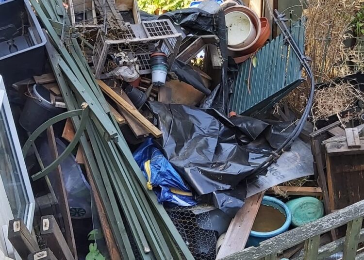 Portslade man ordered to clear ‘landfill’ garden