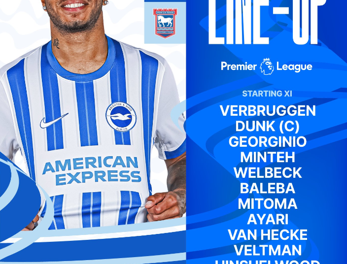 Premier League Match Day 4 – Brighton and Hove Albion v Ipswich Town