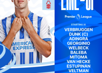 Premier League Match Day 5 – Brighton and Hove Albion v Nottingham Forest