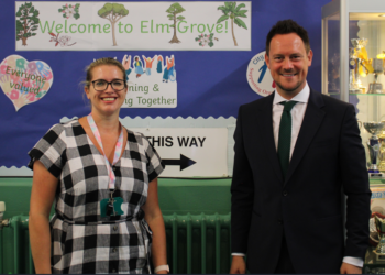 Minister marks Back to School Week with visit to Brighton primary