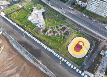 New skatepark, pump track and roller area now open