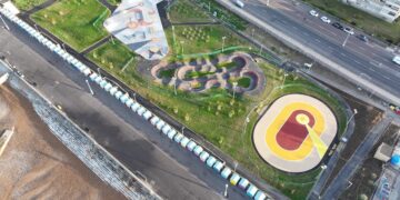 New skatepark, pump track and roller area now open