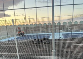 Tennis court dug up because of ‘wrong kind of tarmac’
