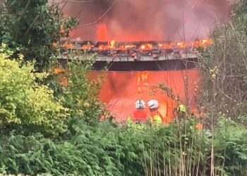 Blaze breaks out in Brighton garage