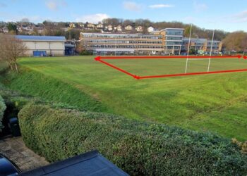 Pitch battle as artificial school playing field divides community