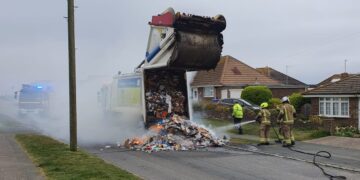 Bin lorry fires spark warning about vapes and batteries