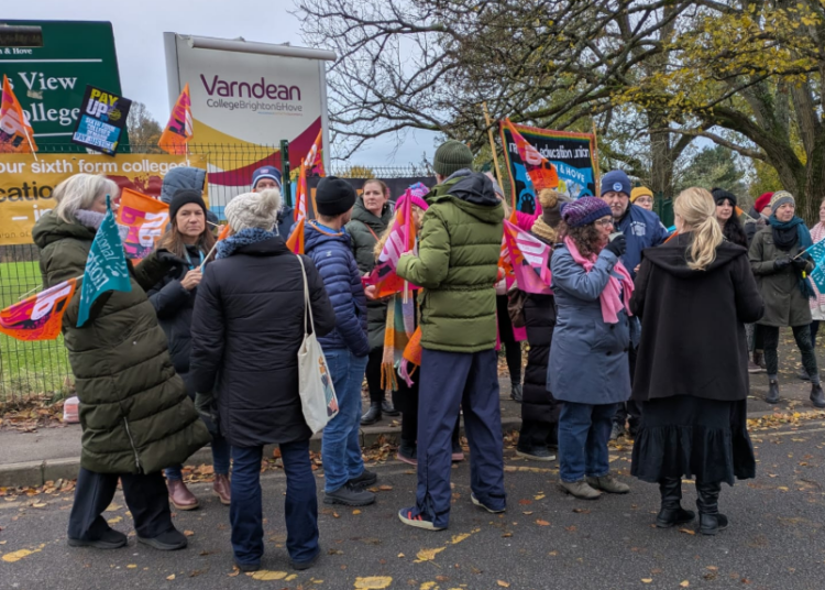 College boss speaks out as teachers go back on strike