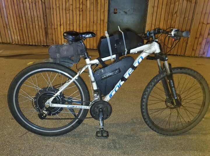 Cyclists given warning as police seize extra-powered ebike