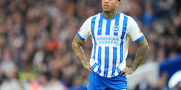 Brighton and Hove Albion defender ruled out for rest of season