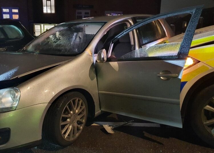 Two men held after 60mph car chase in Brighton