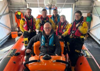 Roger and out! Brighton lifeboat stalwart retires after 42 years