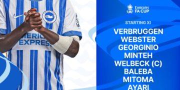 FA Cup quarter-final – Brighton and Hove Albion v Nottingham Forest