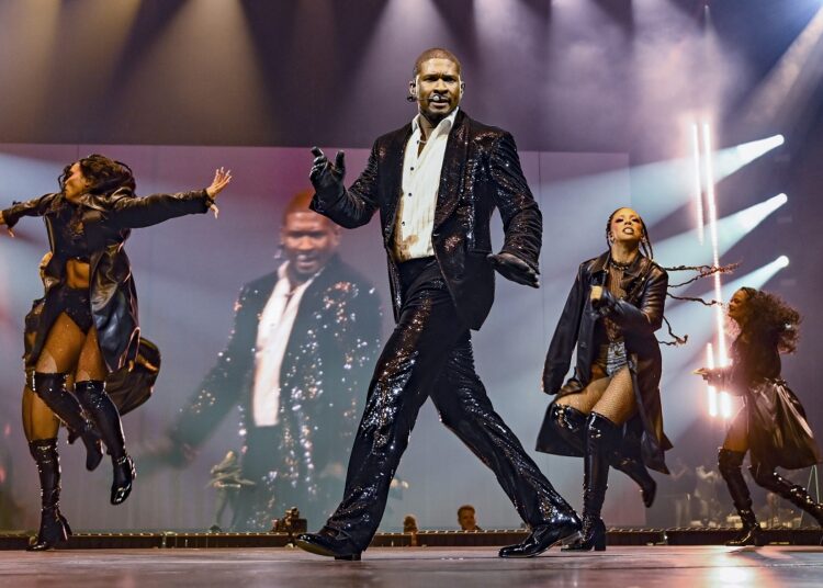 Global icon USHER kicks off the first night of tour
