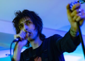 The Horrors perform up close and personal in Brighton record store
