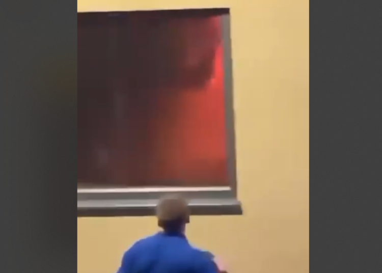 Fire crews tackle kitchen ablaze on university campus