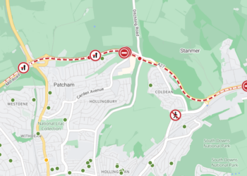 Final barriers in place for months of A27 Brighton bypass roadworks