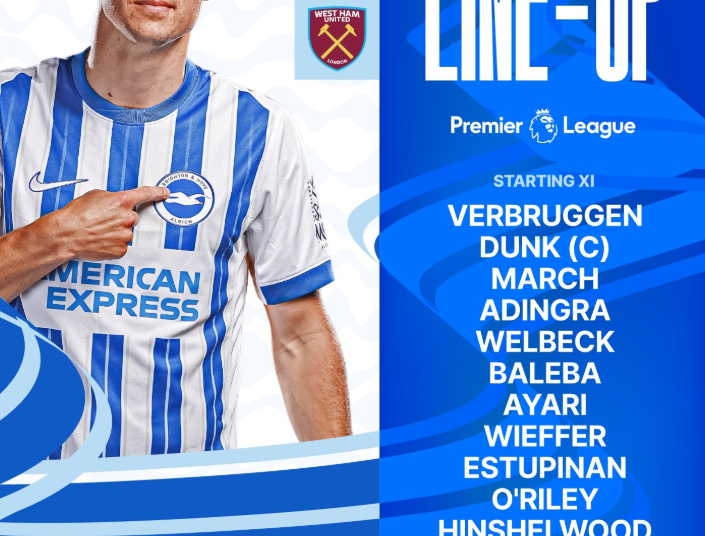 Premier League Match Day 34 – Brighton and Hove Albion v West Ham United