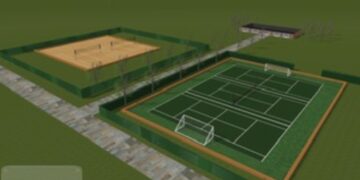New beach sports court planned on old bowling green
