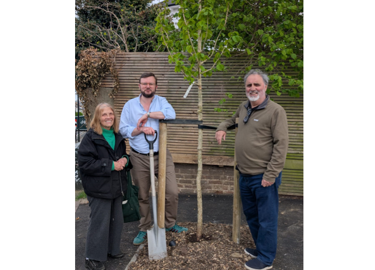 Councillors mark end of tree planting season