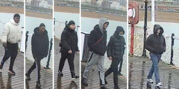 Balaclava-clad gang rob boys near Horror Hotel pier ride