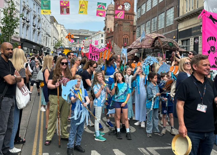 Thousands join Children’s Parade to mark start of Brighton Festival