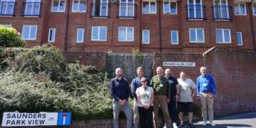 Tenants return to fire-ravaged flats 20 months on