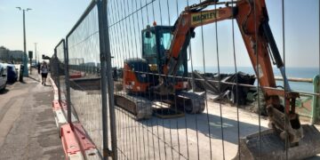 Groundwork begins for new Madeira Terrace lift