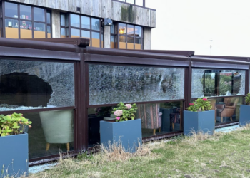 Vandals smash up seafront venue in early morning wrecking spree