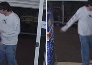 Tesco arson: Suspect caught on CCTV