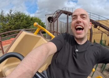 Brighton man’s rollercoaster record bid scuppered by Storm Floris