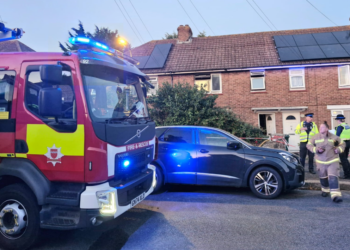 Man taken to hospital as fire damages family home in Hove