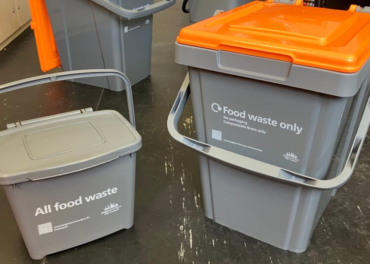 First Brighton neighbourhoods to get food waste collections from next month
