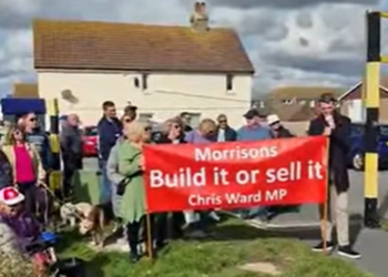MP leads Morrisons protest