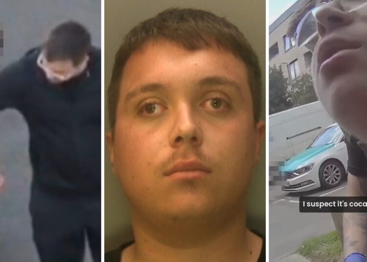 Drug dealer jailed after being caught red-handed