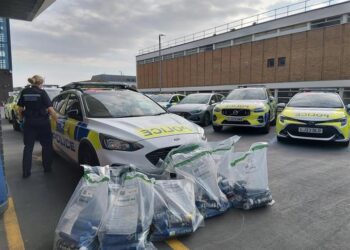 Dozens of laughing gas canisters seized after being left by departing tenants