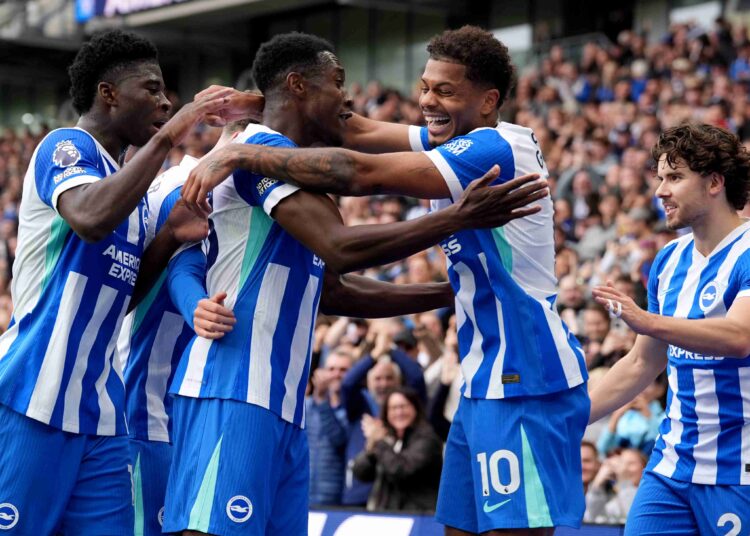 Welbeck brace helps Brighton and Hove Albion beat Newcastle
