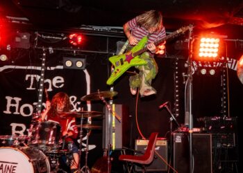 Checking out some emerging new talent