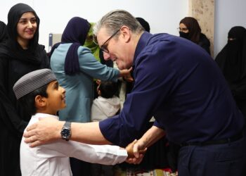 Prime minister visits arson-hit Peacehaven mosque