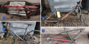 Stolen bikes found in Brighton storage container