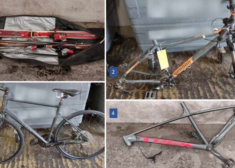 Stolen bikes found in Brighton storage container