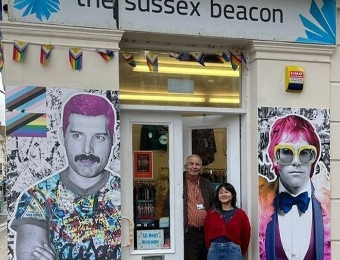 New mural unveiled where tagger sprayed homophobic graffiti