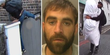 Burglar tried to hitch lift with stolen TV