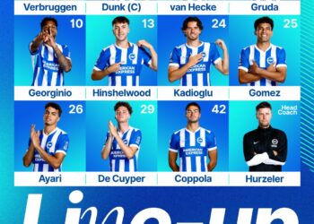 Dunk, Van Hecke and Gomez return as Brighton and Hove Albion face Arsenal