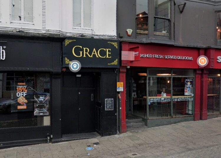 Man stabbed outside Brighton strip club