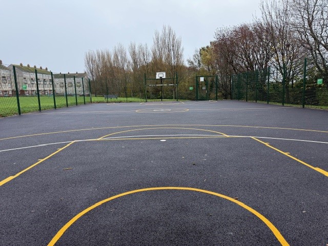 Recycled games area opens