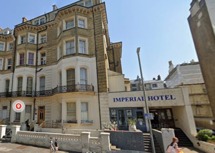 Hove hotel evacuated after fire breaks out