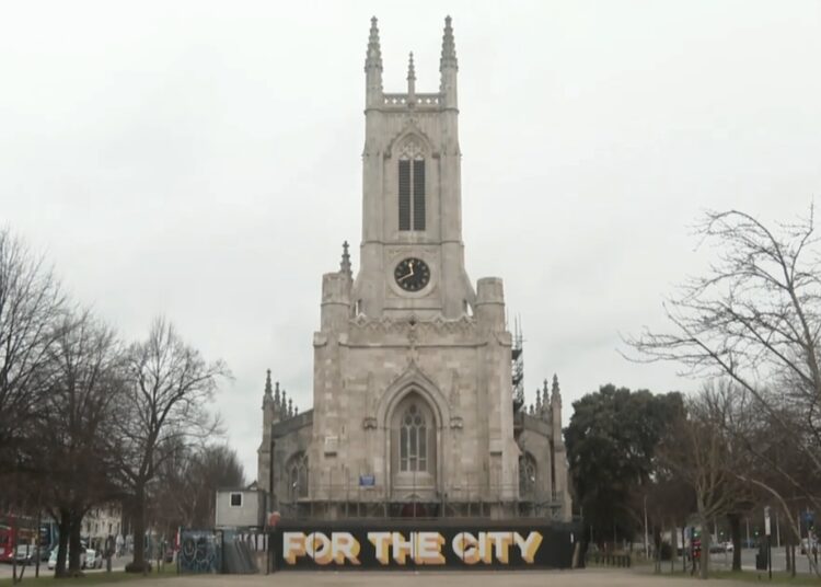 A revelation for Christmas as scaffolding comes down at St Peter’s after 11 years